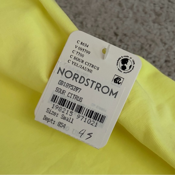 NWT! Free People HOT SHOT ROMPER in Sour Citrus (Size S) - Picture 3 of 5